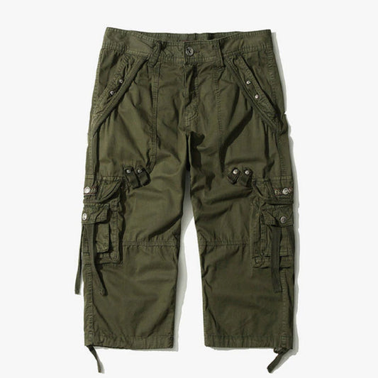 2023 Summer Camouflage Loose Cargo Shorts Men Camo Summer Short Pants Homme Cargo Shorts without Belt Drop Shipping ABZ307
